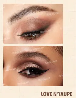 پالت سایه چشم طرح پازلی شیگلم Love N’ Taupe