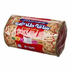 بیسکویت ساقه طلایی سبوس دار مینو 200 گرمی