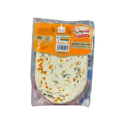 کالباس 60درصد مرغ و قارچ 8ورق تانیس 200 گرمی