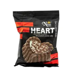 کیک شکلاتی قلب نظری