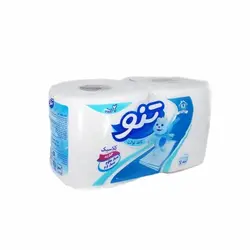 دستمال توالت 3 لایه تنو 2 رول