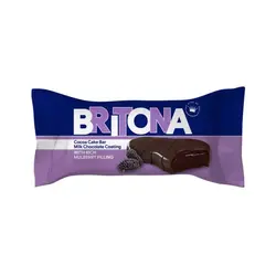 کیک کاکائویی با روکش شکلاتی کرم شاتوت بریتونا 34 گرمی