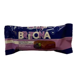 کیک کاکائویی با روکش شکلاتی کرم شاتوت بریتونا 34 گرمی