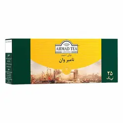 چای کیسه ای نامبر وان احمد 25 عددی