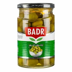 زیتون شور معمولی بدر 650 گرمی