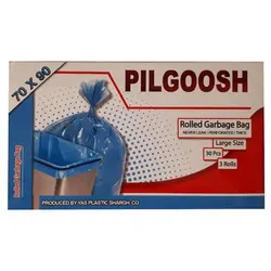کیسه زباله بزرگ رولی پیلگوش 30 عددی