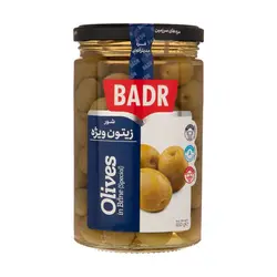 زیتون شور درشت سوپر ویژه بدر 650 گرمی
