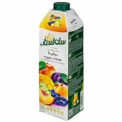 آبمیوه مخلوط هفت میوه سان استار 1 لیتری