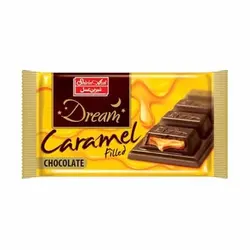 شکلات شیری با مغز کرم کارامل دریم شیرین عسل 48 گرمی