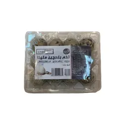 تخم بلدرچین ملیکا 12 عددی