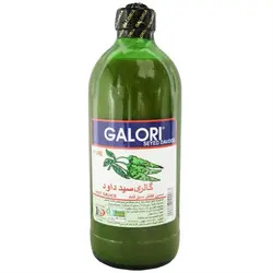 سس تند فلفل سبز گلوریا 474 میلی‌لیتری