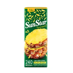 آبمیوه آناناس سان استار 240 میلی‌لیتری
