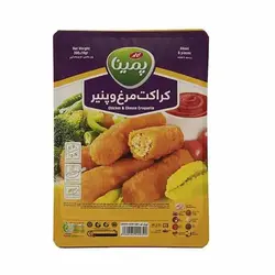 کراکت مرغ و پنیر پمینا 8 تکه 390 گرمی