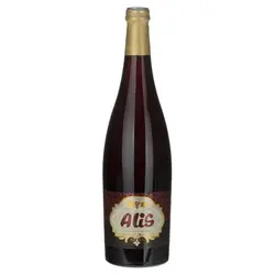 نوشیدنی گازدار انگور قرمز عالیس 750 میلی لیتری