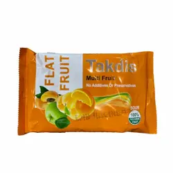 لواشک نارنجی مولتی فروت تکدیس 150 گرمی