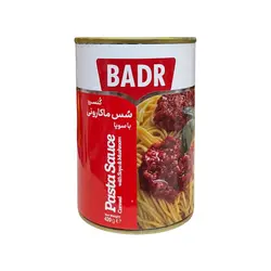 کنسرو سس ماکارونی با سویا بدر 420 گرمی