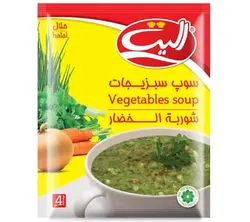 سوپ سبزیجات الیت 65 گرمی