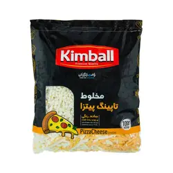 پنیر پیتزا پرچرب رنده شده کیمبال 1000 گرمی