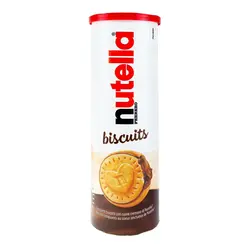 بیسکوییت کرمدار شکلات فندقی نوتلا (nutella) 166 گرمی