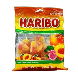 پاستیل با طعم هلو هاریبو آلمان (haribo) 200 گرمی