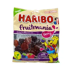 پاستیل مدل میوه های قرمز هاریبو آلمان (haribo) 175 گرمی