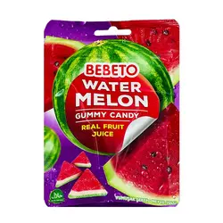 پاستیل ابمیوه ببتو با طعم هندوانه (bebeto) 60 گرم