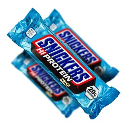 پروتیین بار با طعم کریسپی اسنیکرز (snickers) 55 گرم