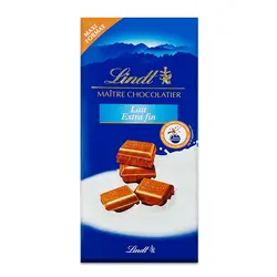 شکلات تخته ای شیری لایت لینت (lindt) 190 گرم
