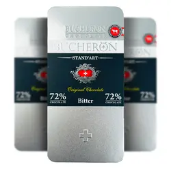 شکلات تخته ای تلخ 72 درصد باچرون (bucheron) 100 گرم