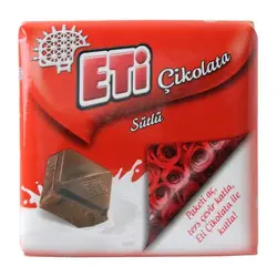 شکلات شیری اتی (eti) 60 گرمی