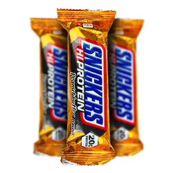 پروتیین بار با طعم کره بادام زمینی اسنیکرز (snickers) 57 گرم