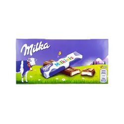 شکلات تخته ای شیری میلکینیز میلکا (milka) 100 گرمی