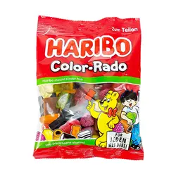پاستیل مخلوط شیرین بیان کالر رادو هاریبو آلمان (haribo) 175 گرمی