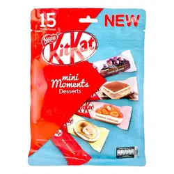شکلات مینی مومنتز 15 عددی کادویی کیت کت (kitkat) 255 گرمی