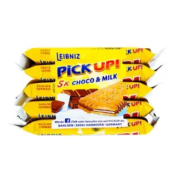 بیسکوئیت با مغز شیر و شکلات پیک آپ لایبنیز (pick up) 5 عددی
