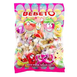پاستیل بستنی قیفی ببتو ترکیه (bebeto) 1 کیلوگرمی