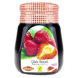 مربا توت فرنگی لوک من (lokman) 1800 گرمی