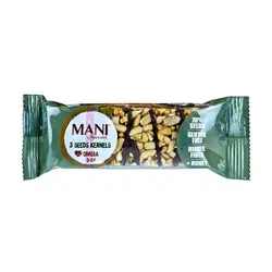 غلات بار مغز سه تخمه شکلاتی مانی (mani) 35 گرمی