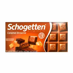 شکلات تخته ای کارامل برونی شوگوتن (schogetten) 100 گرمی