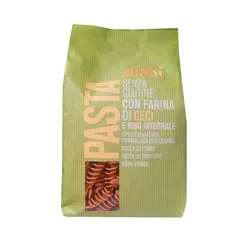 پاستا بدون گلوتن با آرد برنج قهوه ای و عدس دیالسی (dialsi) 240گرمی