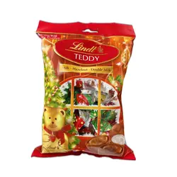 شکلات کریسمس تدی لینت پاکتی (lindt) 145 گرم
