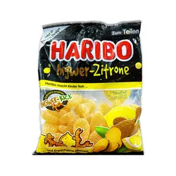 پاستیل زنجبیل و لیمو هاریبو آلمان (haribo) 175 گرمی