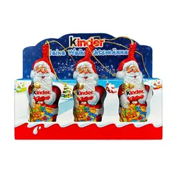 کیندر بابانوئل 3 عددی (kinder) 45 گرم