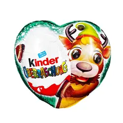 شکلات سوپرایز کیندر قلبی مدل گوزن (kinder) 53 گرم