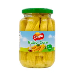 بیبی کورن سرکه ای کاستا (costa) 370 گرم