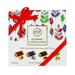شکلات کادویی الیت مدل گورمت (elit) 174 گرم