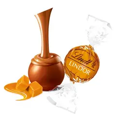 شکلات فله ای با مغز کارامل لیندور (lindt) 250 گرم