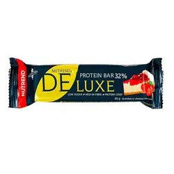 پروتيين بار د لوكس با طعم چيز كيك و توت فرنگي (de luxe) 60 گرم