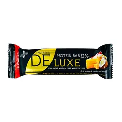 پروتيين بار د لوكس با طعم پرتقال و نارگيل (de luxe) 60 گرم