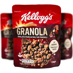 گرانولا شکلاتی پاکتی کلارکز (kellaggs) 250 گرم